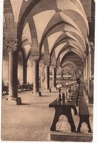 BF16276 le fresque de l abbaye st pierre de solesmes france front/back image