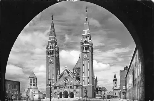 BG31223 Windlicht Kirche Größe Ungarn CPSM 14,5x10cm