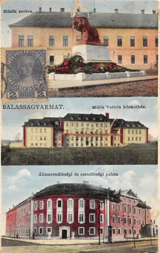 BC62284 Hongrie Balassagyarmat multiviews ungarn