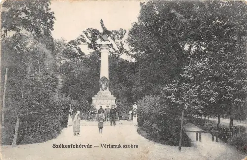 B71933 Szekesfehervar Vertanuk szobra Ungarn