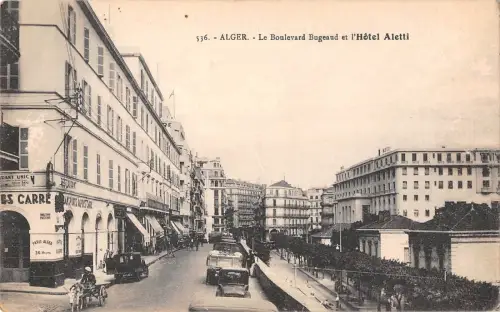 BF8434 le boulevard bugeaud et l hotel aletti car algeria Africa Algeria
