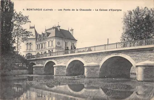 BF6884 montargis loiret les ponts de la chaussee france Frankreich