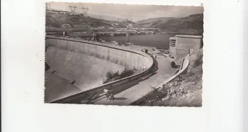 BF27896 genissiat ain route et vue d ensemeble du barr france front/back image