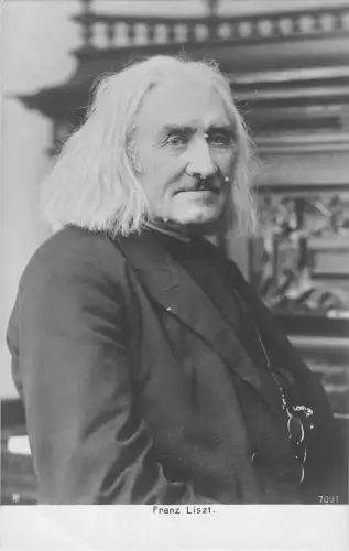 B95237 franz liszt Komponist Pianist Ungarn