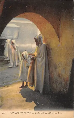 B84781 l abeugle mendiant folklore types beggars africa