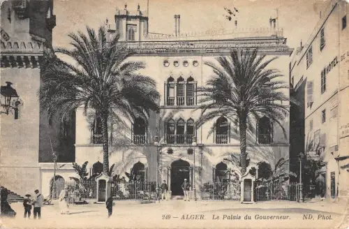 B98312 algeria le palais du gouverneur africa