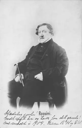 B95242 Gioachino Rossini Komponist Italien