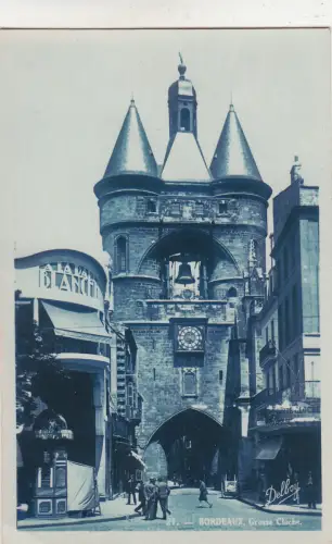 BF27769 bordeaux grosse Cloche Frankreich Front/Back Bild