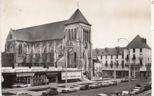 BF27498 tours i et l l eglise st julien france front/back image