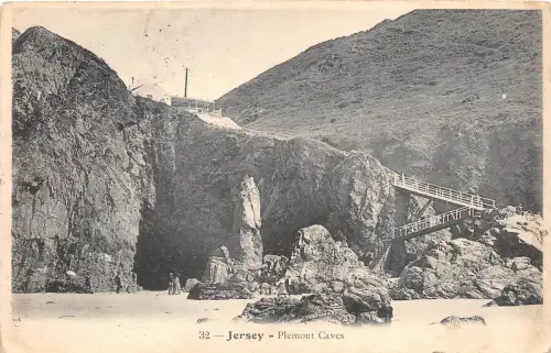 BR37441 Plemont Caves Jersey Kanalinseln