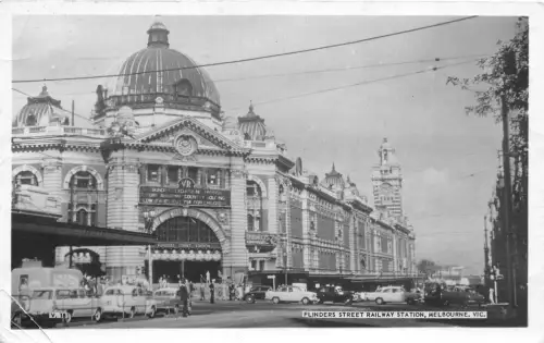BR62483 flinders street railway station melbourne auto echtfoto australien