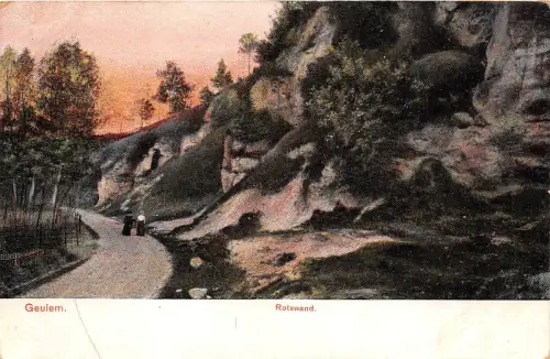 B92430 belgien geulem rotswand postkarte