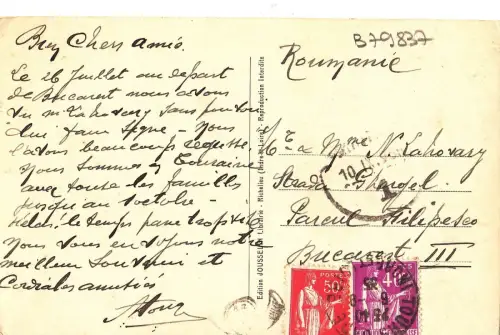 B79838 richelieu l eglise france front/back image