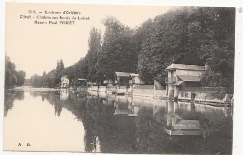 BF16438 orleans olivet chalets aux bords du loiret france front/back image