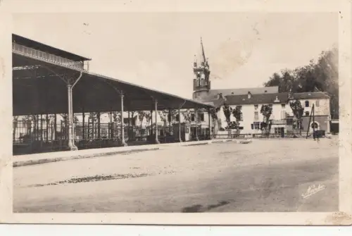 BF26525 vic de bigorre la halle france front/back image