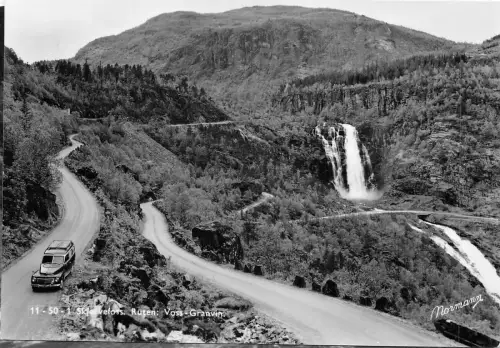 br106707 skjerefoss rutten voss granvin norwegen Skandinavien