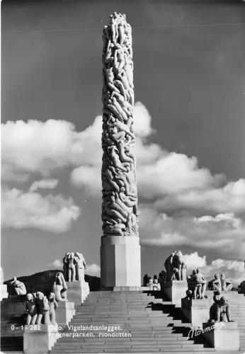 br106721 frognerparken monolitten vigelandsanlegget norwegen Skandinavien