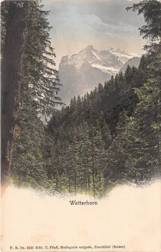 B92541 wetterhorn switzerland