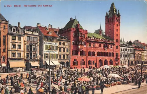 Br33007 Basler Rathaus Schweiz
