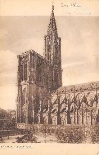 BF3211 bas rhin cathedrale cote sud france 1 2