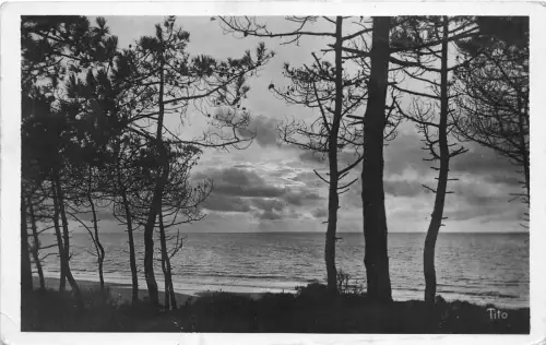 BR38429 Soulac sur mer coucher de soleil france