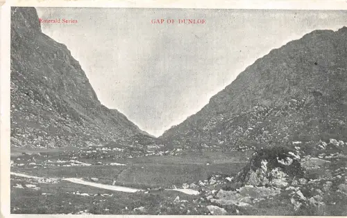 uk41466 gap of dunloe ireland real photo