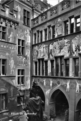 B54951 Basel Im Rathaushof Schweiz