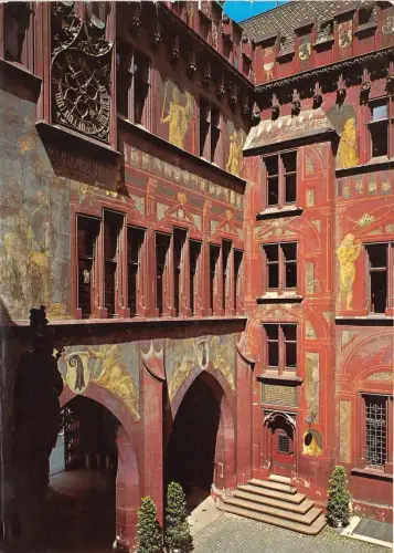 B75984 Basel Rathaushof Schweiz