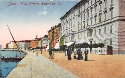 US6680 zara riva vittorio emanuele III zadar croatia