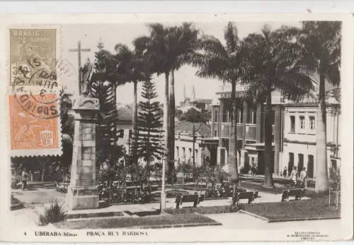 B80913 uberaba praca ruy barbosa brasilien front/back image