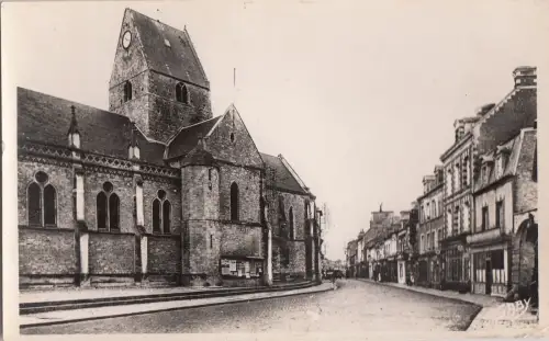 BF26439 isigny sur mer calvados l eglise saint george france front/back image