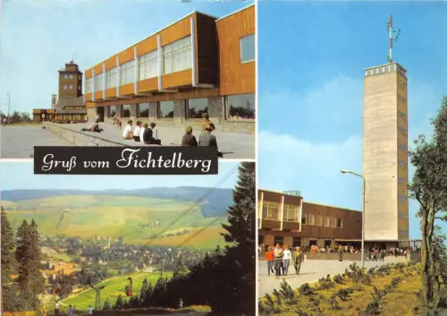 BG10391 gruss vom fichtelberg multi views germany
