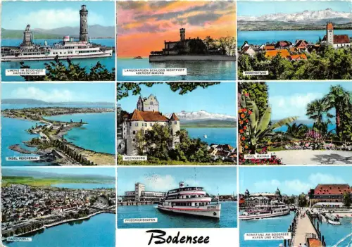 B56553 Bodensee Boote Bateaux Multiviews Germany