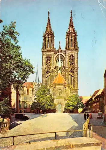 BG12633 westturme des domes meissen a d elbe germany