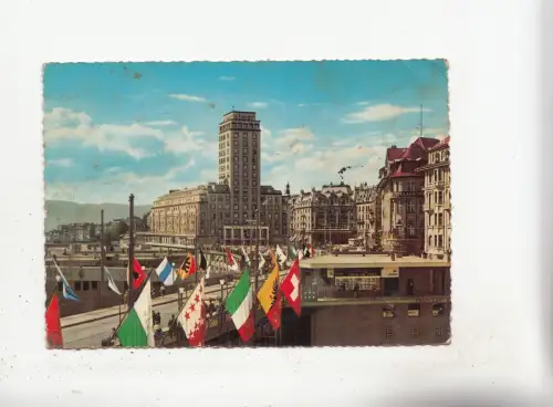 BF29502 lausanne grand port et metropole switzerland front/back image