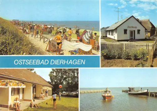 BG10045 dierhagen kr ribnitz damgarten schiff bateaux germany