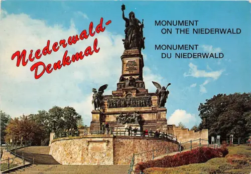 B40484 Rüdesheim am hein Niederwald Dekaml germany