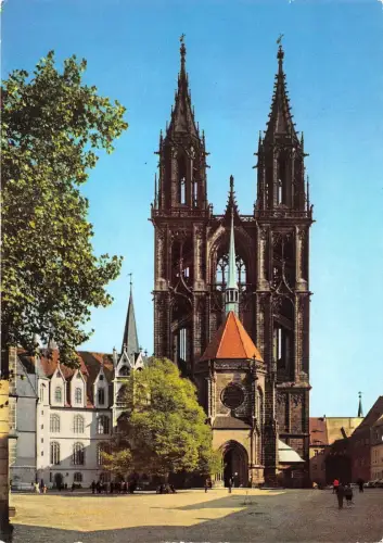 BG12636 westturme des domes meissen a d elbe germany