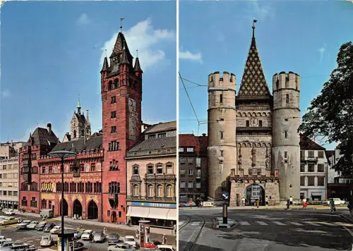 BR25939 Rathaus Spalentor Basel Schweiz