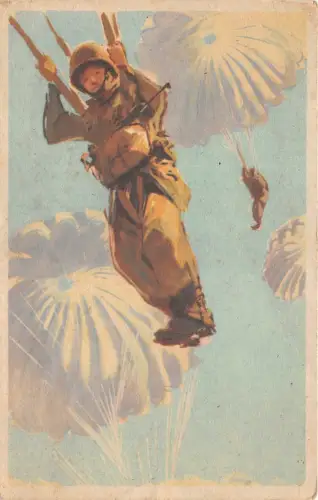 us7495 serie armenents military france parachutisme parachuting soldat air war