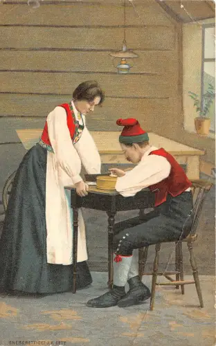 br104775 enberettiget je efte schweden kostüm ethnik folklore