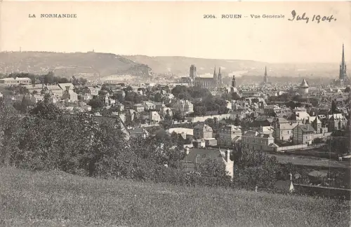 br104841 la normandie rouen vue generale france