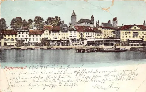 B80387 Rapperswil Schweiz Vorder-/Rückbild
