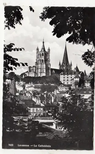 BF17321 lausanne la catehrale switzerland Vorder-/Rückbild