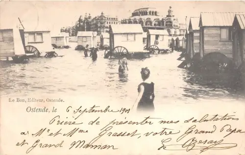 B92361 ostende le inundation belgium