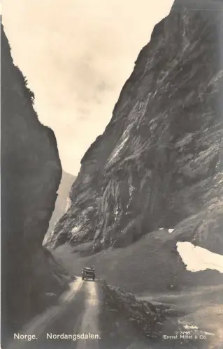Lot161 norwegen echtfoto nordangsdalen auto