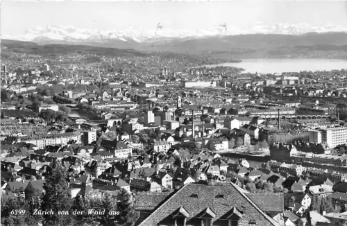 BG17037 zurich von der waid aus switzerland CPSM 14x9cm
