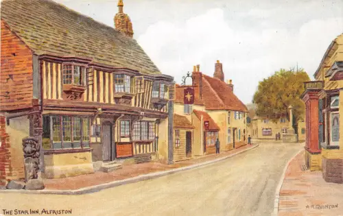 uk51734 the star inn alfriston uk artist signed quinton
