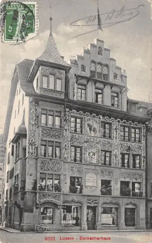 BF34198 Luzern Dornacherhaus Schweiz Front/Back Scan