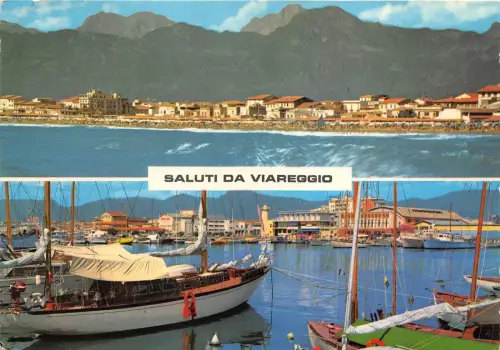 BG17675 Schiff bateaux saluti da viareggio italien